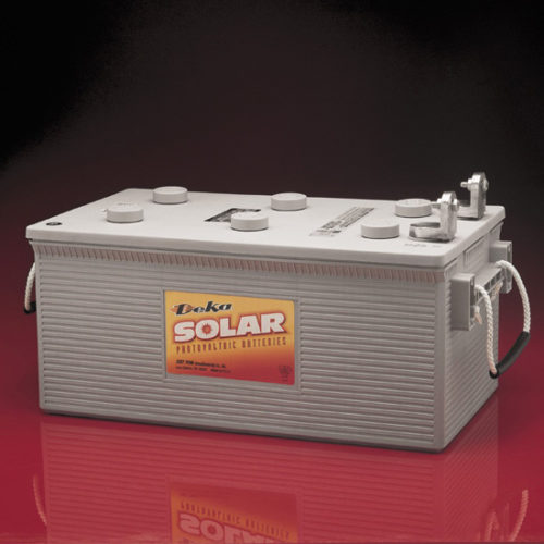 DEKA Solar 8G8DLTP-DEKA, Gel Deep Cycle Battery,12V, 265Ah@C/100 Hr ...